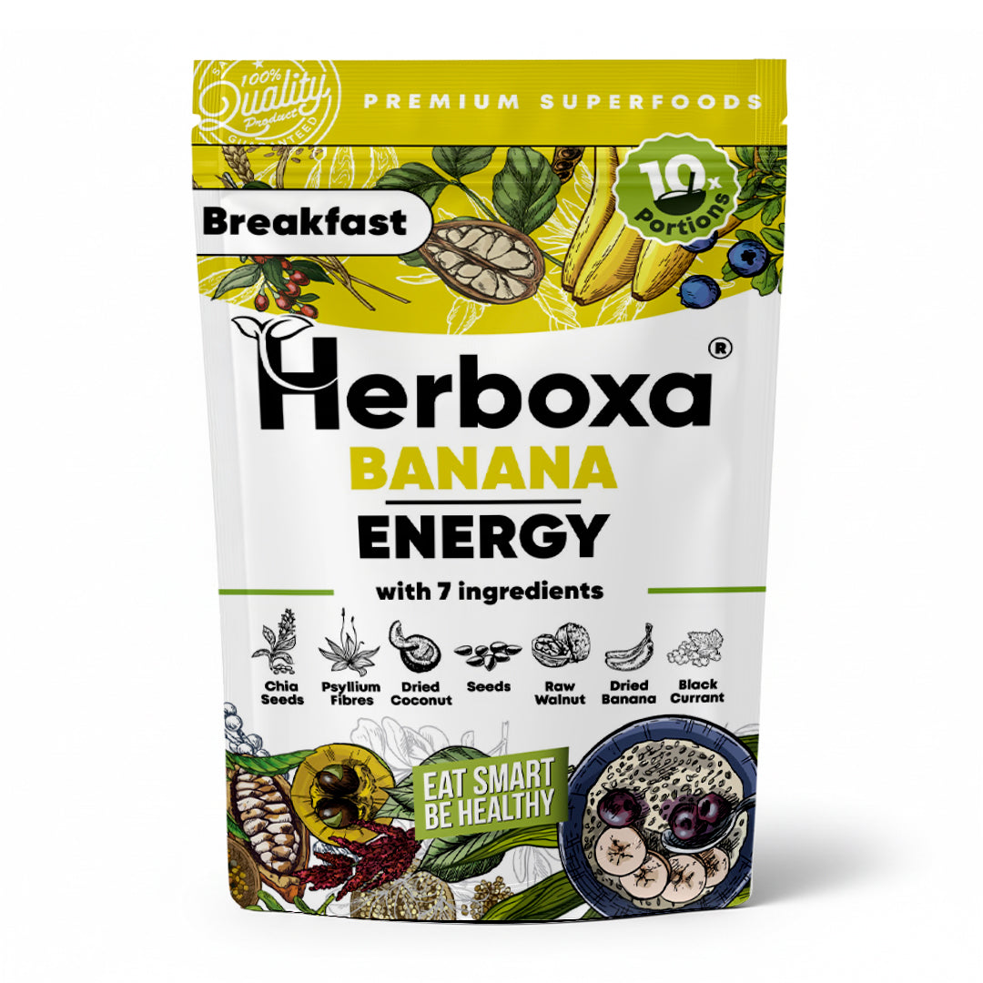 Banana Energy - gezonde “fastfood”-ontbijtmix