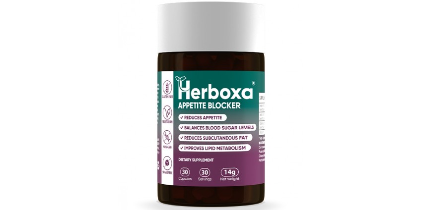 Herboxa® APPETITE BLOCKER | Neem Controle Over Uw Eetlust en Geniet Van Het Eten Waar U Van Houdt